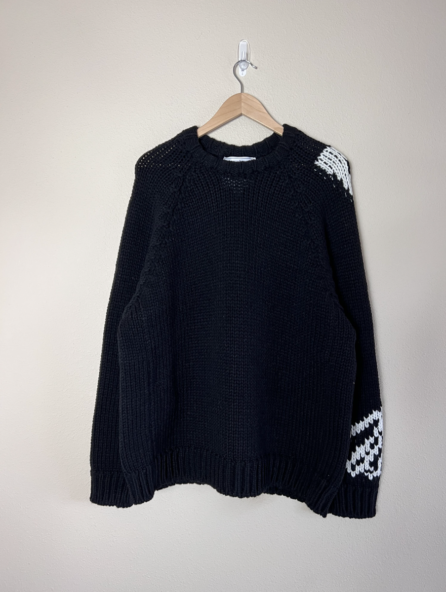 Palace x Y-3 Yohji Yamamoto Skeleton Knit Sweater - Size Palace x Y-3 Yohji Yamamoto Skeleton Knit Sweater - Size