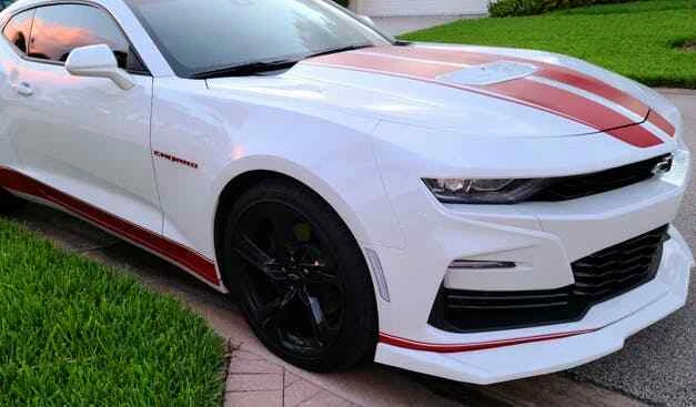 Juego de marcadores laterales LED transparentes diodo dinámico para Chevrolet Camaro 2016-2019 Foto 4 de 4