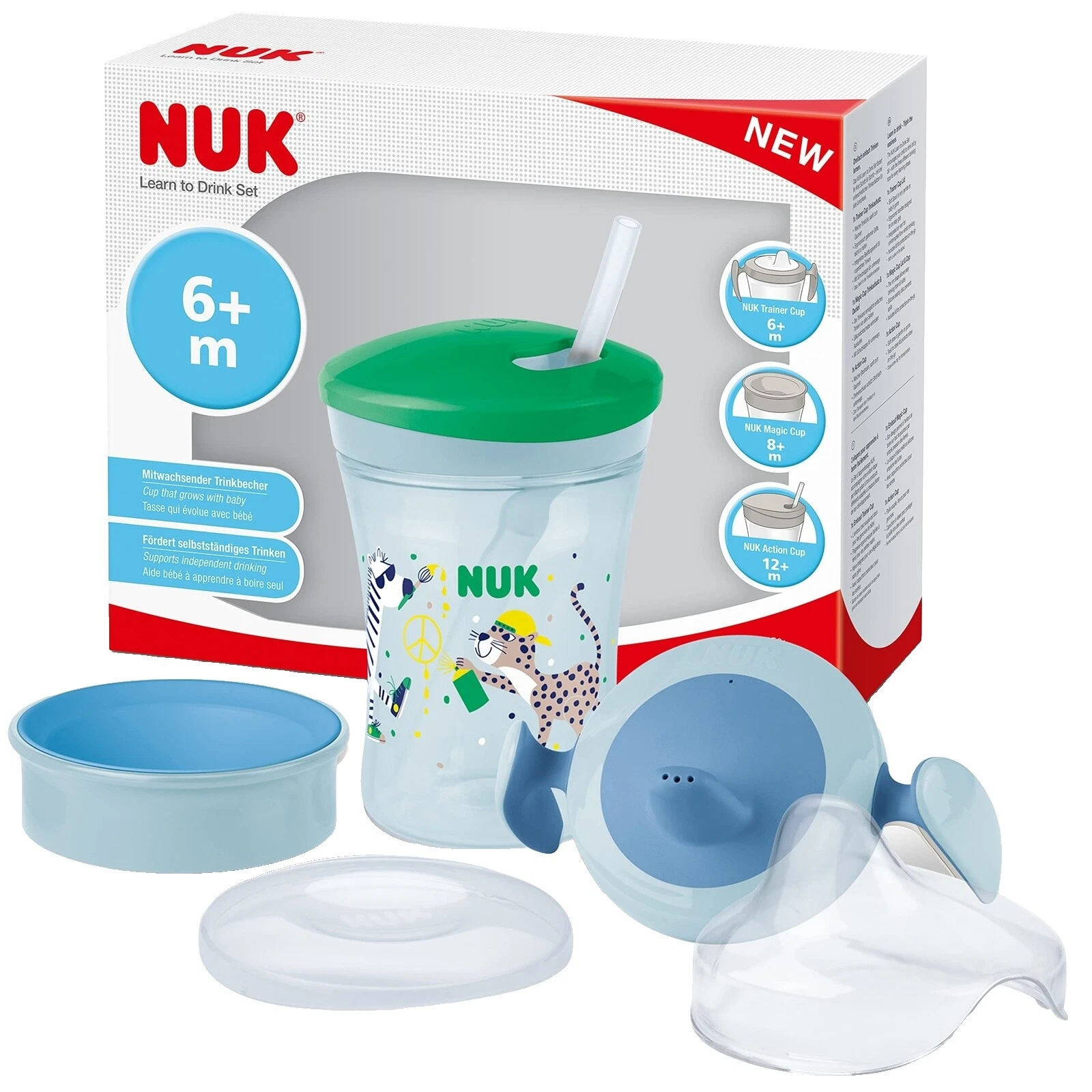 NUK 6 Months Baby Sippy Cups & Mugs