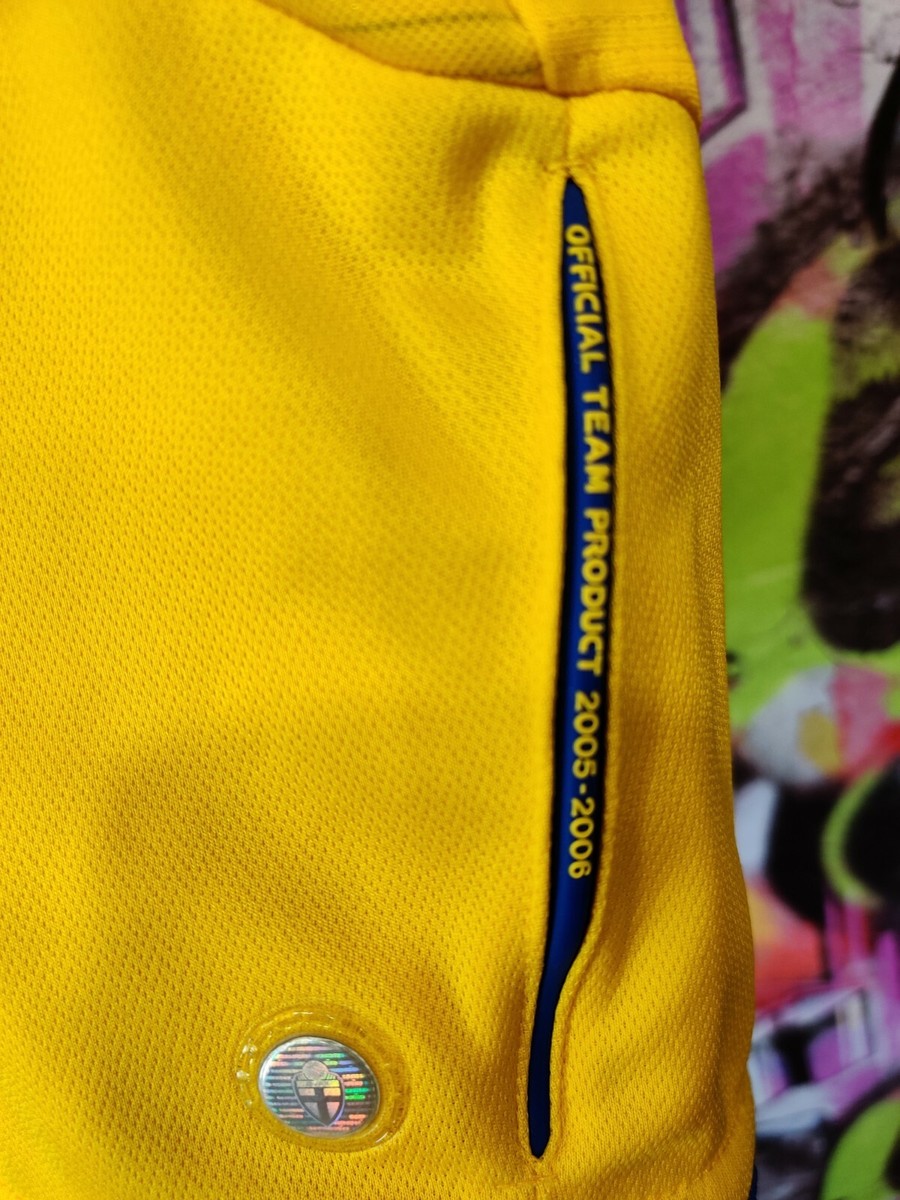 Sweden World Cup 2006 Shirt SVFF Umbro Football Soccer