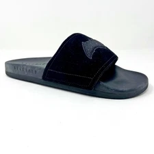 STNDRD Standard Monaco Justice League DC Comics Batman Black Mens Sandals