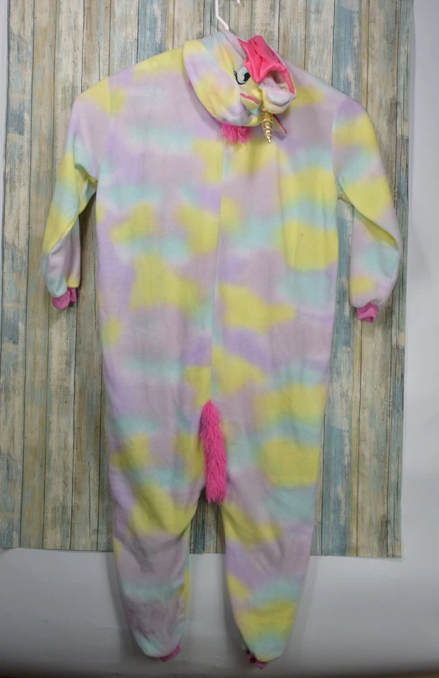 Spooktacular Creations 成人 L 码独角兽服装彩虹连体睡衣 — 第 3/4 张图片