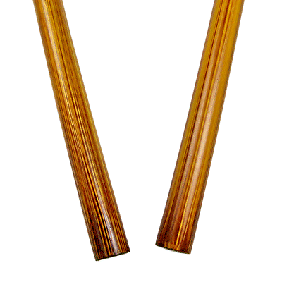 Chinesische Stäbe (bearbeitetes Holz) von Premium Magic - 14 1/4" lang - 3/4 Durchmesser - Bild 2 von 2