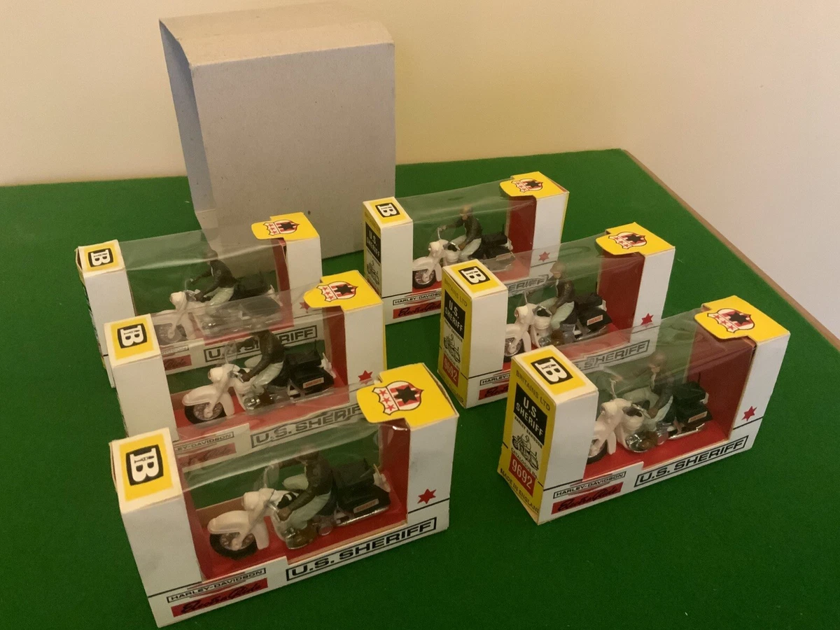 Britains N°9692 - Moto Sheriff Harley-Davidson 1/32 - Échelle 1:32 - Jamais Sortie De Boîte