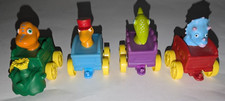Lot of 4 Jim Henson's Dinosaur Train Collect and Connect Tiny Conductor  EUC