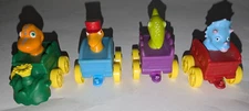 Lot of 4 Jim Henson's Dinosaur Train Collect and Connect Tiny Conductor + EUC