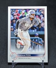 Lucius Fox Rookie Card RC 2022 Topps Update Baseball #US38 Washington Nationals