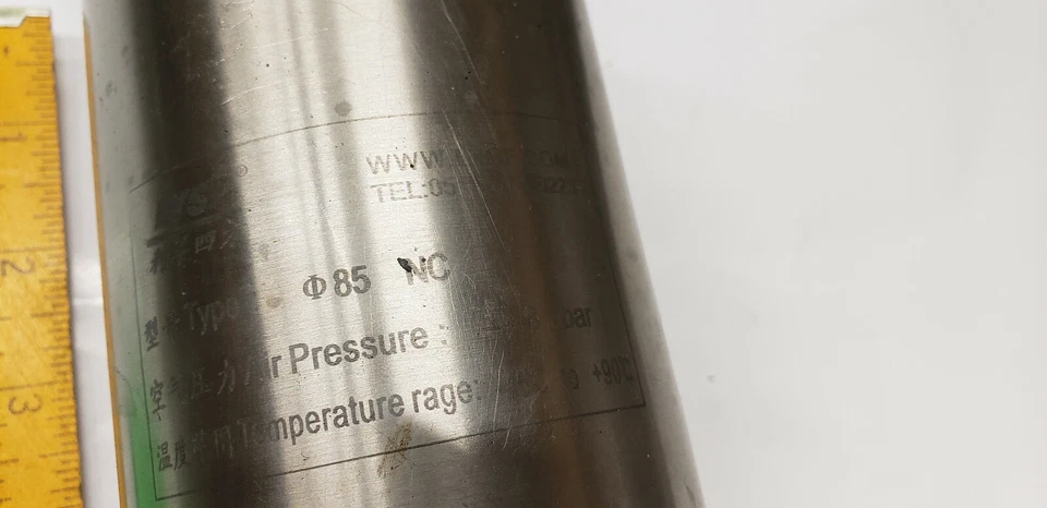 LYSF 2 «DN50 304 тип 85 NC пневматический привод бабочка клапан, 4-8 бар, лот #2 - Изображение 2 из 4