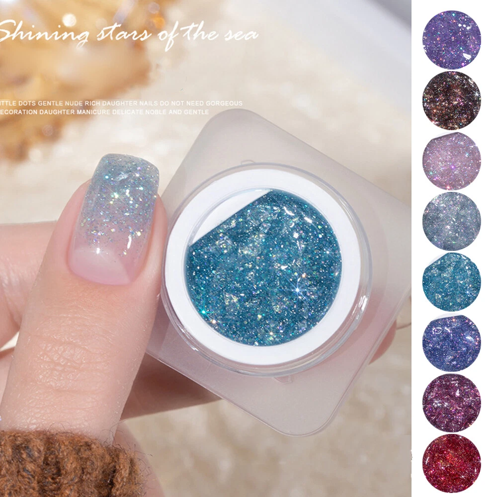 Glitter Fade Stars Nail Art Step by Step — PBL Magazine