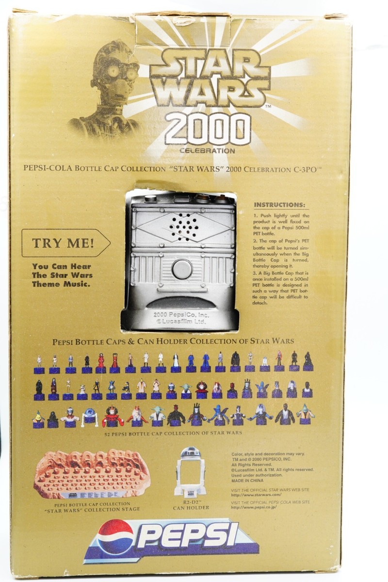 Pepsi Star Wars Anniversary 2000 Celebration C-3PO | eBay