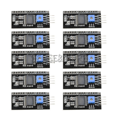 10PCS IIC I2C Serial Interface Board PCF8574T Port For Arduino 1602LCD 2004LCD-