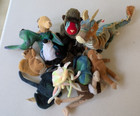 Ty Beanie Babies Baby, Lot of 11, Pterodactyl Spider Dragon Ostrich Squirrel Ray