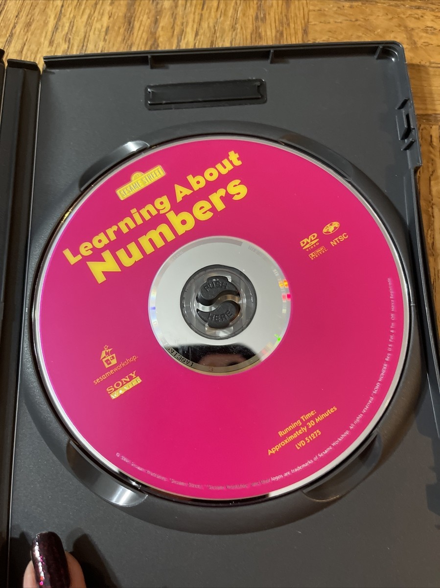 Sesame Street Learning About Numbers DVD 74645127590| eBay