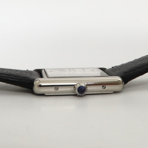 Cartier Tank Must Large Stainless Steel Quartz Silver Dial WSTA0041 4323 - Picture 7 of 9