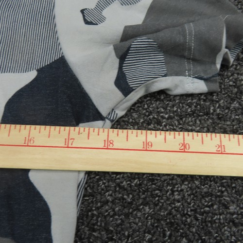 Nike Shirt Youth Small Gray & Black Camouflage Dri-Fit Short Sleeve Breathable - Picture 4 of 8