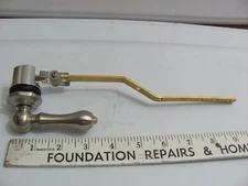 Brushed Nickel Universal Front or Side Mount Tank Trip Lever Part T0133BN Jones