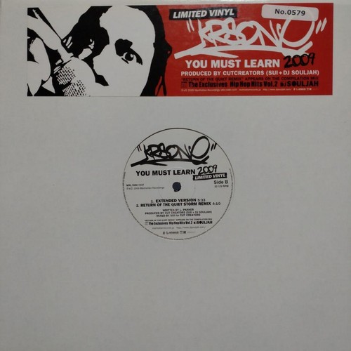 Manhattan Records Limited Krs One Vinyl - Picture 1 of 4