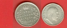 India British KE Silver 2 Annas  Lot#2552