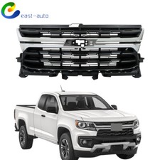 84896828 Upper Bumper Grille For Chevrolet Colorado 2021-2022 Chrome Front Grill