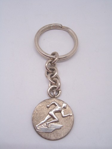 Accessoires Velo Porte-Clé Cycliste De Vélo Avec Porte-Clés En Argent Casque Porte Clef