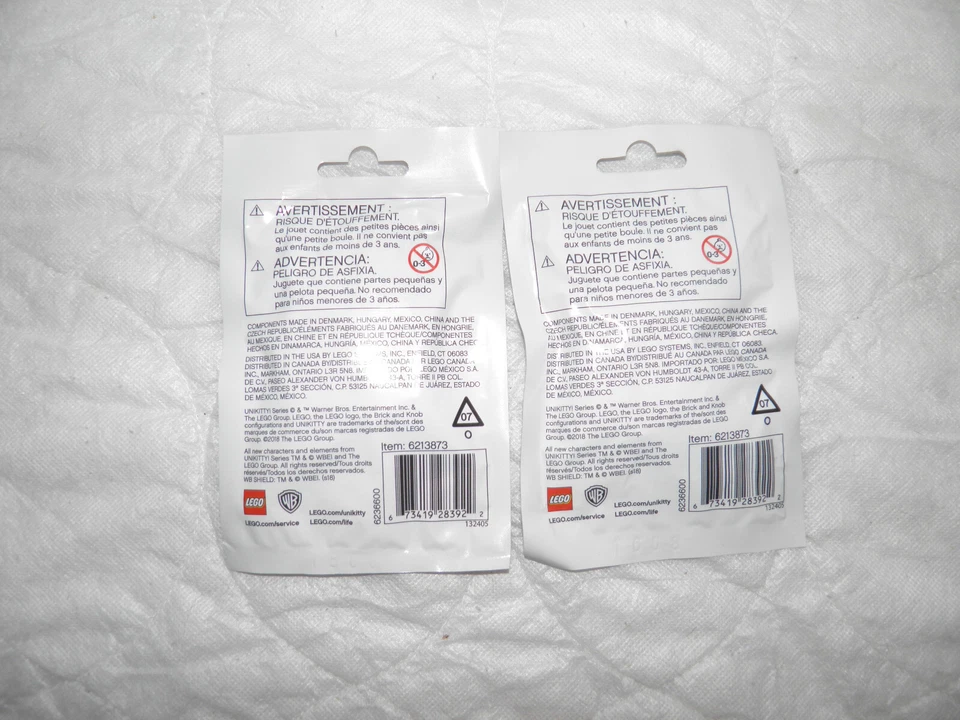 LEGO #41775 Unikitty Minifiguras Lote de 2 Bolsas Ciegas Serie 1 Sin Abrir ¡NUEVO! Foto 2 de 2