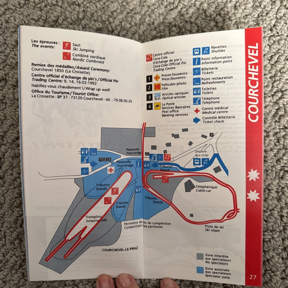 XVI Olympic Winter Games, Spectators, Guide February 1992, Albertville, France - Image 4 of 4