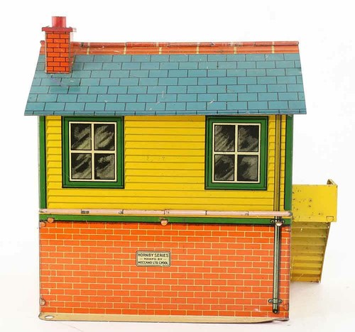 Train echelle O HORNBY POSTE AIGUILLAGE / jouet ancien antique toy - Picture 6 of 7