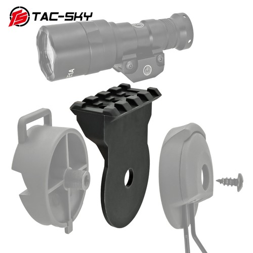 TAC-SKY ARC plataforma de de riel para casco adaptador de riel y linterna táctica 2 | eBay