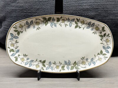 VINTAGE MIDWINTER STYLECRAFT PORZELLAN OVALE PLATTE TELLER MODEFORM