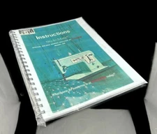 Singer 348 Style Mate Sewing Machine User Manual Instructions COIL BOUND