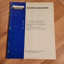Vintage Heath Schlumberger Scientific Instruments Catalog 1972