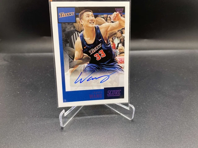 Johnny Wang 2021 Chronicles Draft Score Pink Auto Cal State Fullerton RC