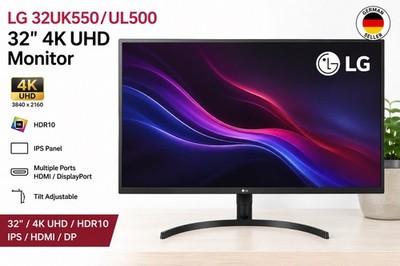 LG 32UK550-B 32 Zoll 4K UHD Monitor HDR10 FreeSync HDMI DisplayPort