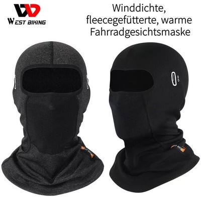 WEST BIKING Winter Sports Cap Radfahren Warm Vollmaske Fahrrad Motorrad Skimütze