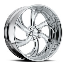 22x10 Us Mags Us414 Cheyenne 6 Pol Forged Left Directional Wheel 6x5.5 30mm