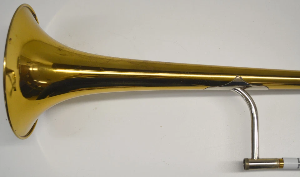 TROMBÓN TENOR KING LIBERTY 2B DE HN BLANCO CON ACABADO ORIGINAL, BOQUILLA M31 Foto 3 de 4