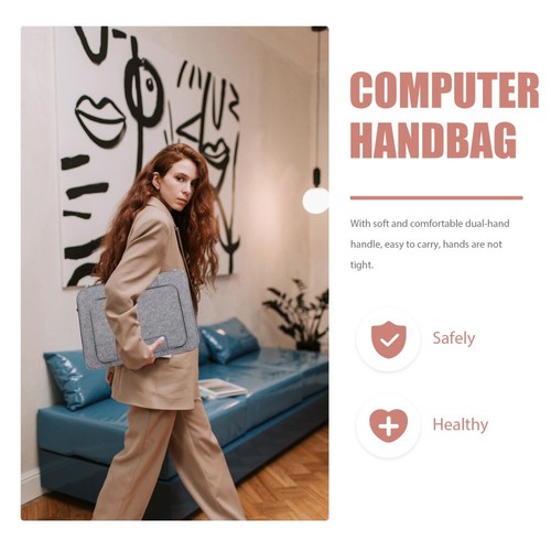 Filz 15,6 Zoll Tragbare Laptophülle Laptop Reise Tasche - Bild 2 von 11