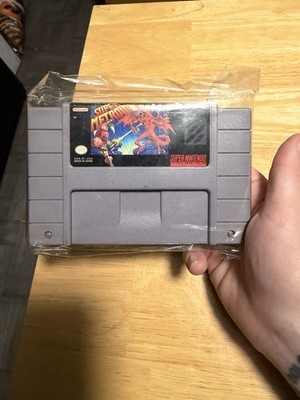 Super Metroid (Super Nintendo SNES, 1994) AUTHENTIC - Tested Working Game only