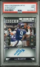 2024 PANINI CONTENDERS OPTIC AUTO #101 JJ MCCARTHY ROOKIE RC PSA 9