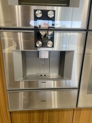 Gaggenau CM450712 400 Series 24'' Coffee System Whole Bean Auto LED Steam Machine