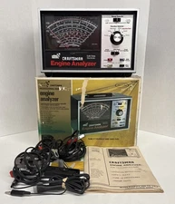 Vintage Sears Craftsman Engine Analyzer 28-21040 w/ Accessories - New old stock