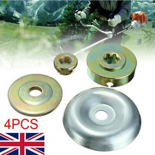 4Pcs Metal Strimmer Brush Cutter Gearbox Blade Nut Replacement Fixing Kit UK