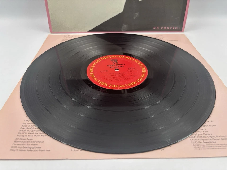 Eddie Money - No Control (1982, Vinyl LP) FC-37960 - Image 3 of 4