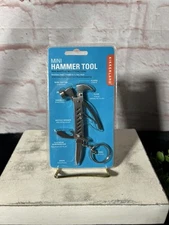 Kikkerland - Mini Hammer - Tool - Keychain - Survival Tool - Camping - KR13