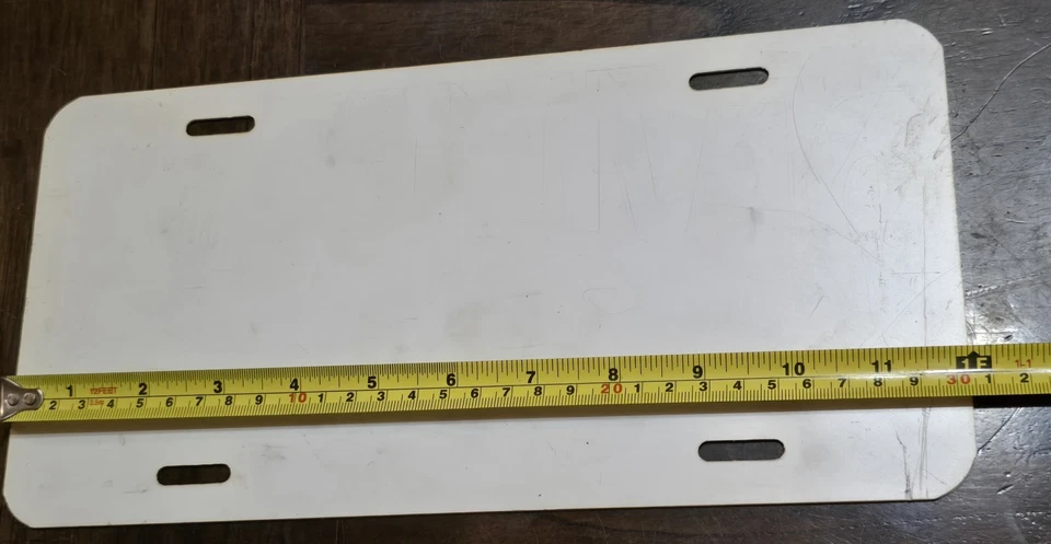 1995 Tampa Bay Devil Rays Sting MLB Baseball Team Plastic 12" License Plate - Image 3 of 4