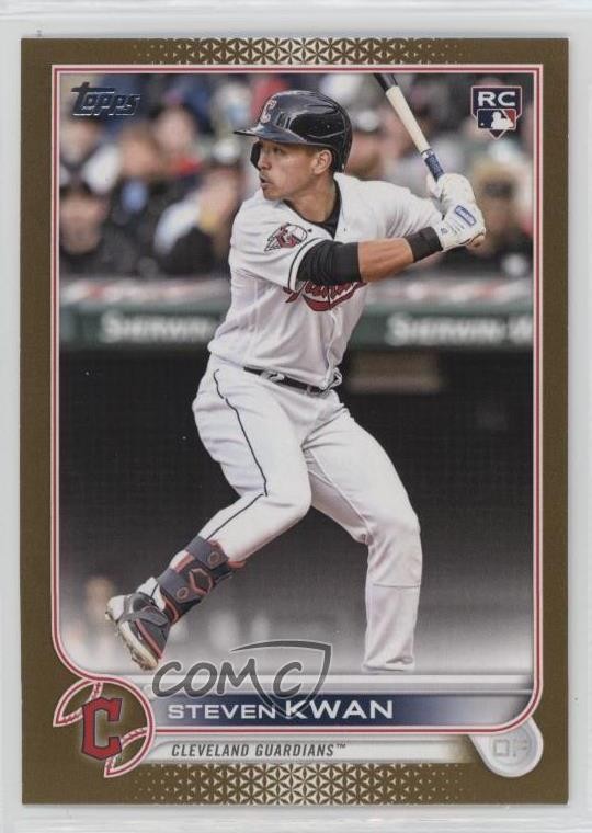 2022 Topps Update Gold 1596/2022 Steven Kwan #US261 0t2