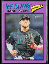 2026 Topps Heritage #75 Dane Myers Light Purple