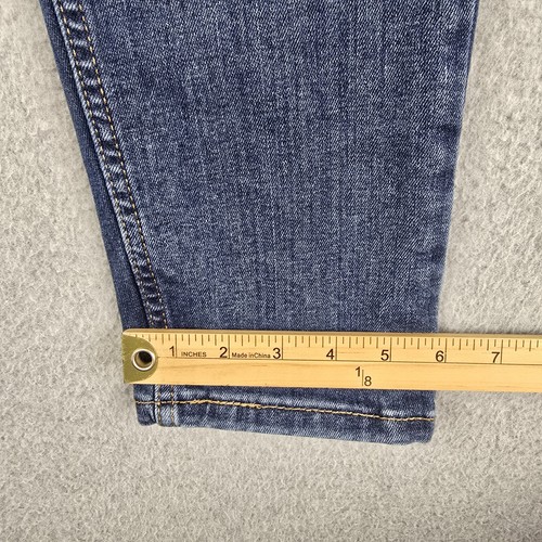 Jeans Levis 512 uomo 32 x 34 slim gamba conica 5 tasche elasticizzato blu denim - Foto 7 di 20