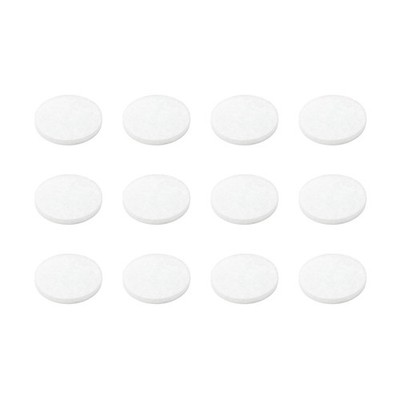 Nispira Disposable Filter for Omron 1/2'' NE-C18 NE-C25 C30FL 9930, 12 Pk
