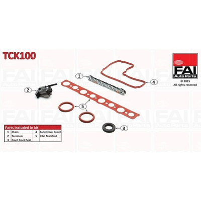 FAI AutoParts Steuerkettensatz Simplex Bolzenkette für Ford S-Max 2.2 TDCi